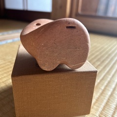 会津本郷焼　富三窯　ふくろう　陶器の画像