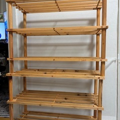 木製ラック　2個の画像