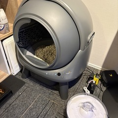 全自動猫用トイレの画像