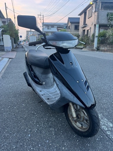 外装新品　スーパーディオ　ホンダ　セル始動