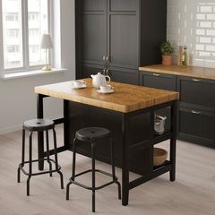 VADHOLMA ヴァドホルマ　アイランドキッチン　IKEA イケア　の画像