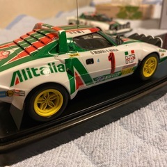 組み立て済み ランチア ストラトス プラモデル ①の画像