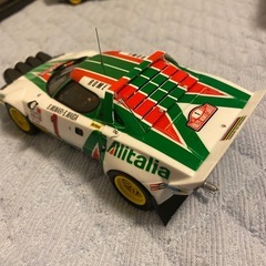 組み立て済み ランチア ストラトス プラモデル ①の画像