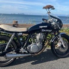 SR400レストアベース(車検残ってますの画像