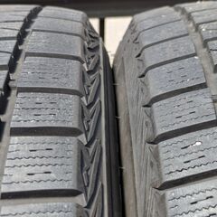 早い者勝ち極上２０２４年製冬タイヤ１８５／７０Ｒ１４　４本セットの画像