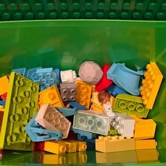LEGOデュプロ　基礎版　ショベルカーとトラックセットの画像