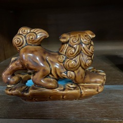 シーサーの灰皿の画像