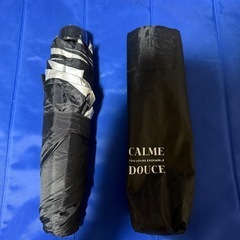晴雨兼用折りたたみ傘 BLACKの画像