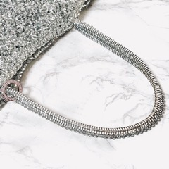 【未使用級】ANTEPRIMA アンテプリマ スタンダード スクエア ラージ ワイヤーバッグ シルバー② の画像
