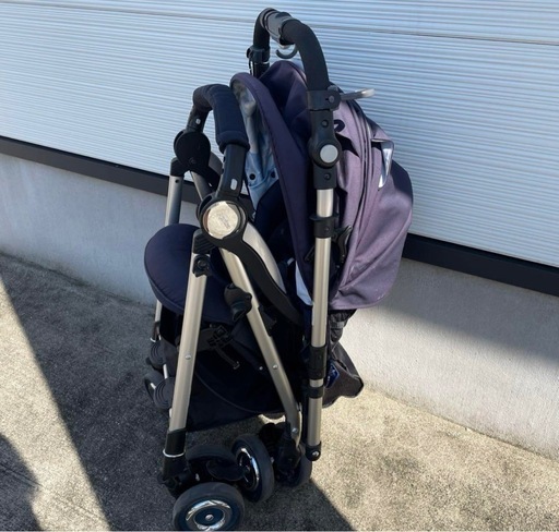 【受渡者決定】aprica　ベビーカー　AB型　生後1ヶ月から使用可　折りたたみ