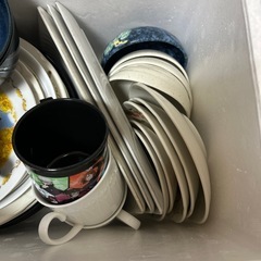 不要になりました食器の画像