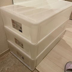 引き出し収納ケース 3個セットの画像