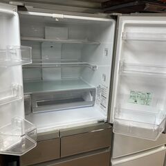 ☆Panasonic パナソニック 450L 6ドア冷蔵庫 NR-F454HPX-N 2018年製 日本製 ナノイーX 自動製氷の画像