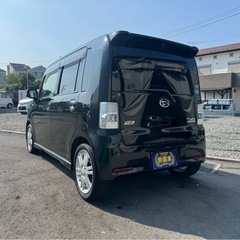 🉐【支払い総額26万円】車検令和9年1月18日H26年式　ムーヴコンテカスタム  調子良好　ターボ　Tチェーン　ETC Bluetooth レザーシートカバー　スマートキー　乗って帰れる！の画像