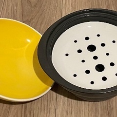 セラミックのせいろ　蒸籠の画像