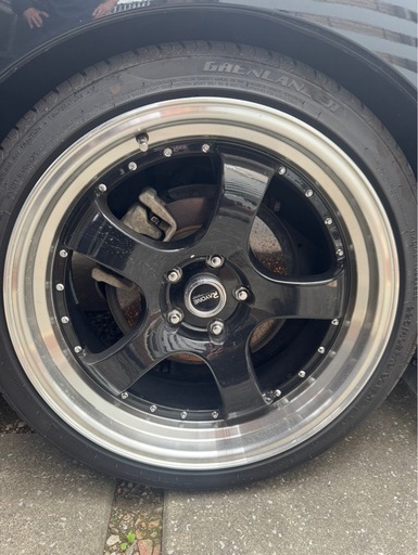 タイヤホイール 4本セット Rayone Racing 143 19インチ 8.5J+35 5H PCD114.3 225/40R19