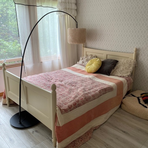 希少♡ローラアシュレイ　ダブルベッドフレーム