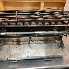 焼き鳥　焼き台の画像