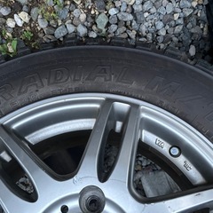 MADSTAR☆RADIAL M/T☆195/80R15C☆メーカー不明ホイールの4本セットの画像