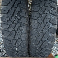 MADSTAR☆RADIAL M/T☆195/80R15C☆メーカー不明ホイールの4本セットの画像