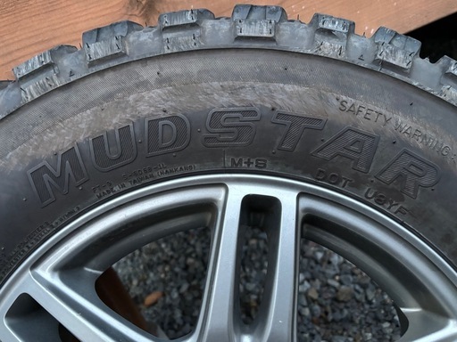 MADSTAR☆RADIAL M/T☆195/80R15C☆メーカー不明ホイールの4本セット