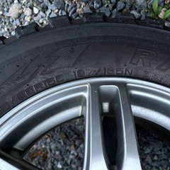 MADSTAR☆RADIAL M/T☆195/80R15C☆メーカー不明ホイールの4本セットの画像