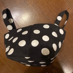 ハローキティ　トート　水玉　キャンバス　お弁当　バッグ　　の画像