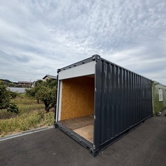シャッター取付　コンテナ　ガレージ　車庫　住宅窓の画像