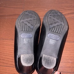 GYP0907  黒パンプス 23cm  office supportの画像