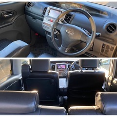【車検半年付‼️】タントカスタム CVT H21 ホワイト コミコミ価格！の画像