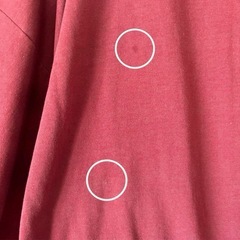 ロデオクラウンズ　ドルマンスリーブ　Tシャツ カットソー　バックロゴ　ゆったり　F ボルドーの画像