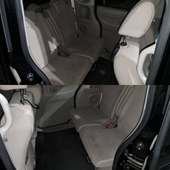 売却済 低燃費 CVT 人気のブラック 4WD NBOX 高年式26年 スライドドア の画像