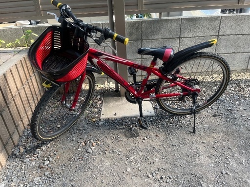 ブリヂストン クロスファイヤー子供用自転車 赤※引き取り限定