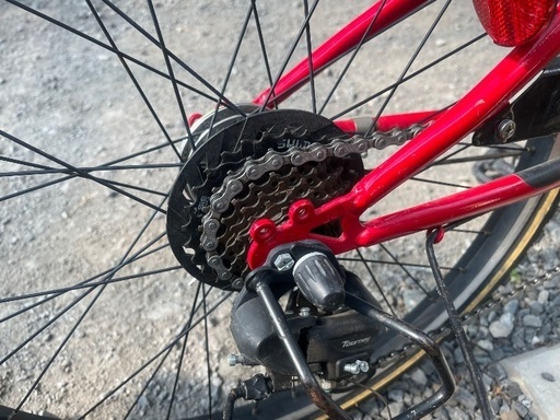 ブリヂストン クロスファイヤー子供用自転車 赤※引き取り限定