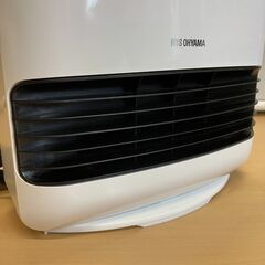アイリスオーヤマ 人感センサー付き大風量セラミックファンヒーター PDH-1200TD1（ホワイト）2022年製の画像