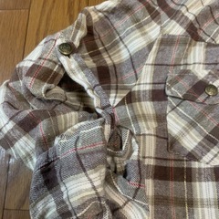 チェックシャツ※レディースの画像