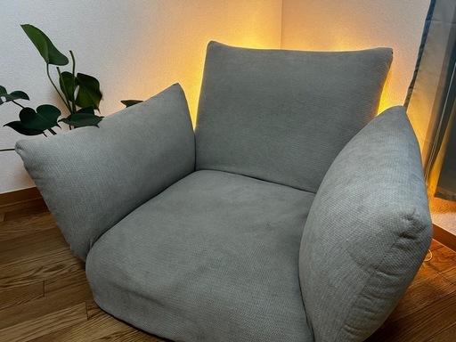 【9/15受付〆切】無印良品　1人　ソファ