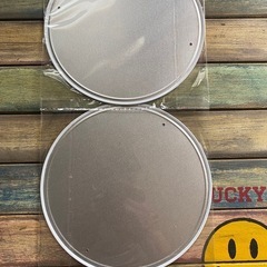 ③スチール看板 2枚セット size約20cm アメリカン雑貨の画像