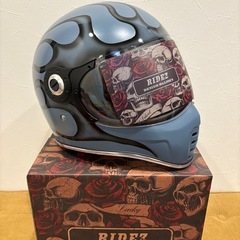 ペイントヘルメット！ライズ　XX シリーズ　ネオクラヘルメット　フレイムス　新品未使用の画像