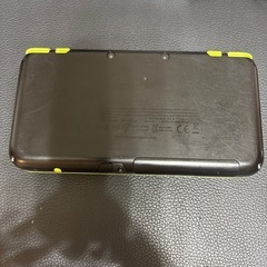 任天堂2DSLL ブラック✖️ライム　マリオパーティ付きの画像