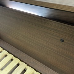 すのこベッド　シングル　ベッドフレーム　コンセント付き　照明　宮付きの画像