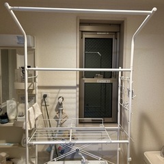 洗濯機（Haier）・ラック付の画像