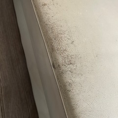 ニトリのソファベッド、アイボリー　の画像