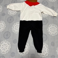 子供服フードロンパース　くまの学校110cm 着ぐるみ　キャラクターの画像