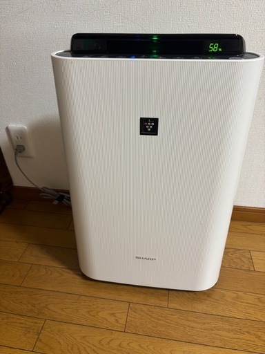 値下げ！！SHARP 加湿空気清浄機 KC-G50-W