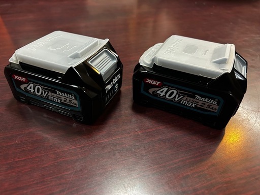 マキタ 40Vバッテリー　2個セット