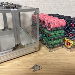 ポーカー チップ セット 収納ケース付きの画像
