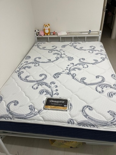 99%新品同様｜Simmons ゴールデンバリュー ダブル｜6.5インチポケットコイル