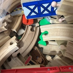 機関車トーマス　木のおもちゃ
の画像