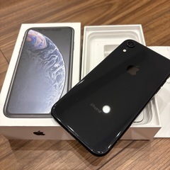 Apple iPhone XR 64G ブラック 本体の画像